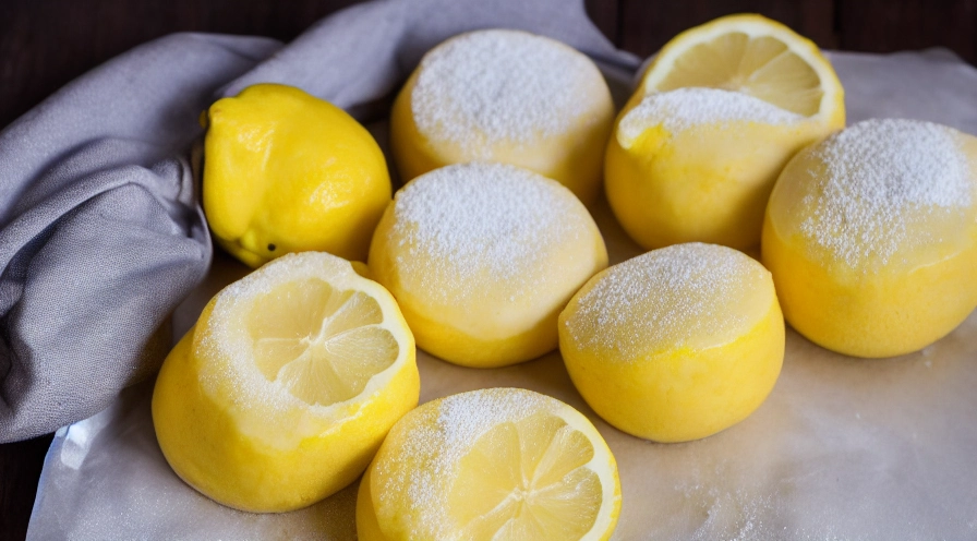 lemon pillow cake