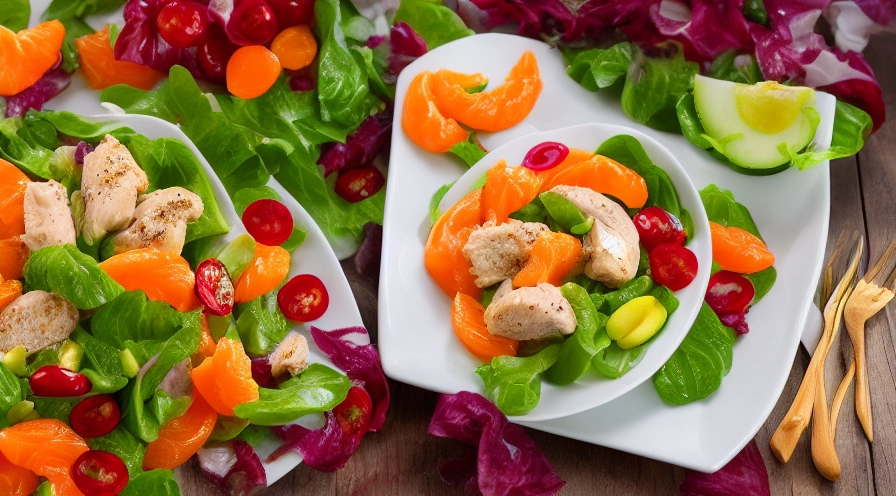 mandarin chicken salad