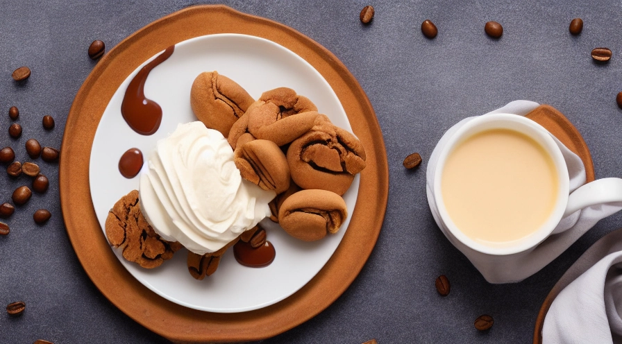 maple cream coffee treat