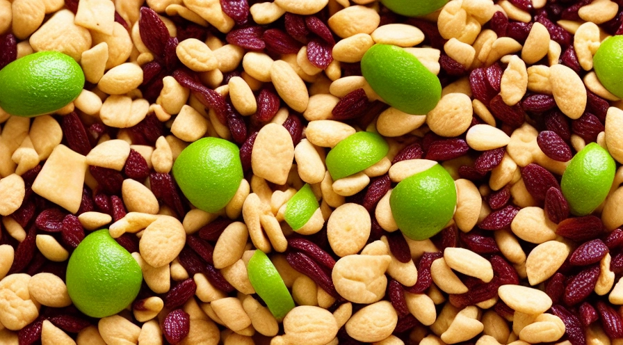 margarita peanut trail mix