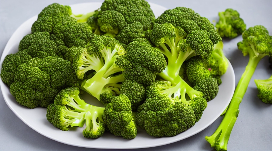 marinated broccoli and cauliflower