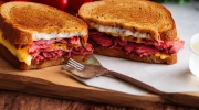 meatless reuben sandwich