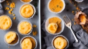 mini cheddar cheesecakes