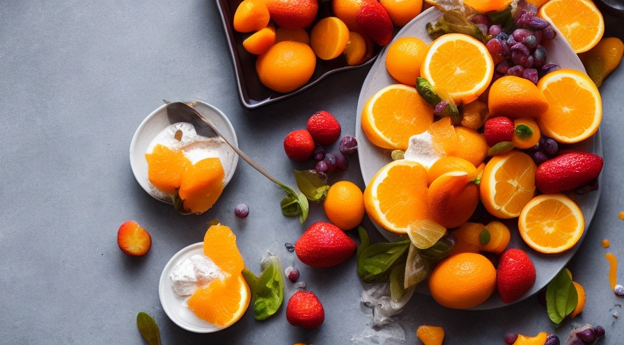 orange cream fruit salad