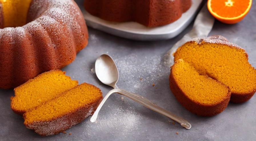 orange soaked bundt cake
