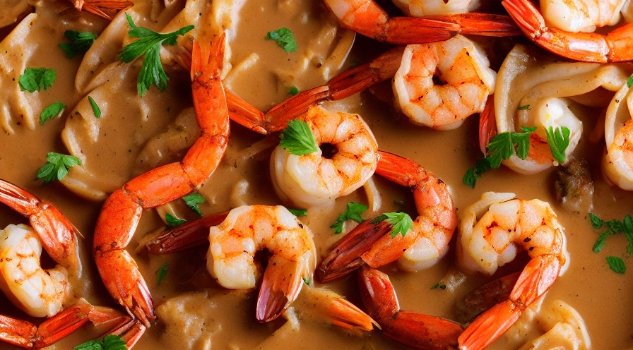 oven baked shrimp stroganoff