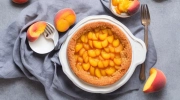 peach cottage pudding