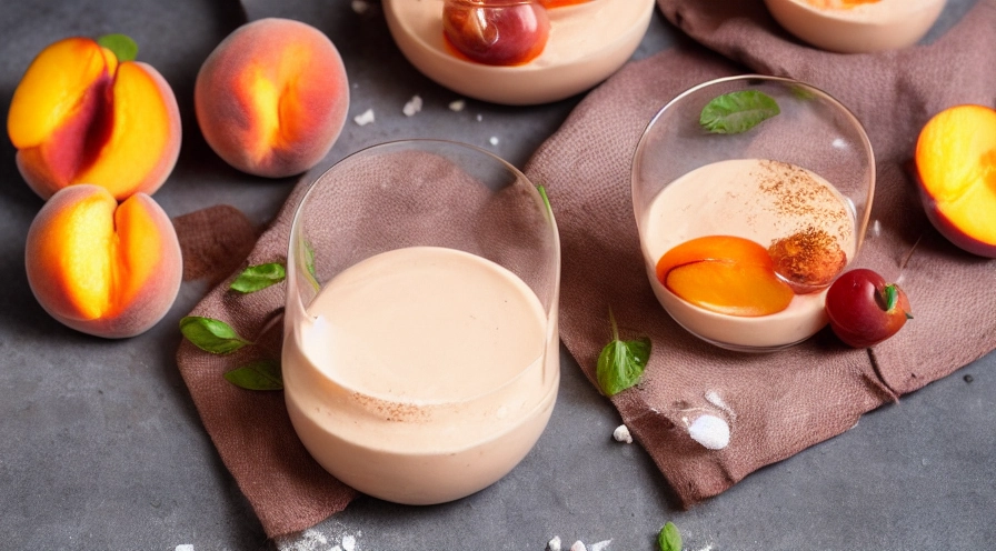 peach mousse