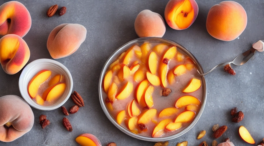 peach topping