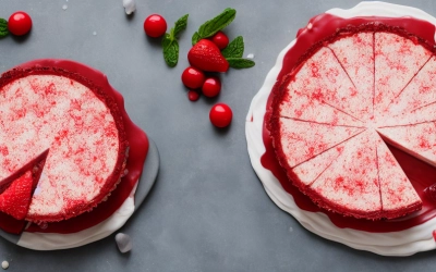 peppermint candy cheesecake