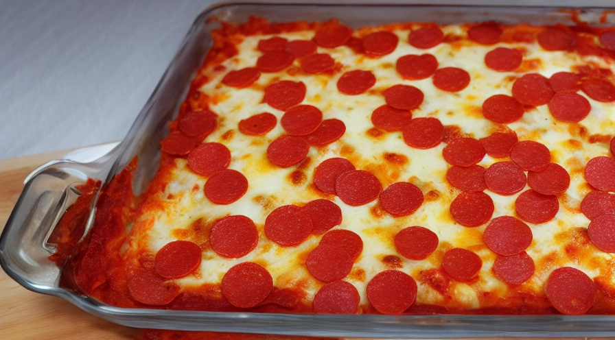 pepperoni cheese bake