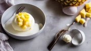 pineapple marshmallow ice cream