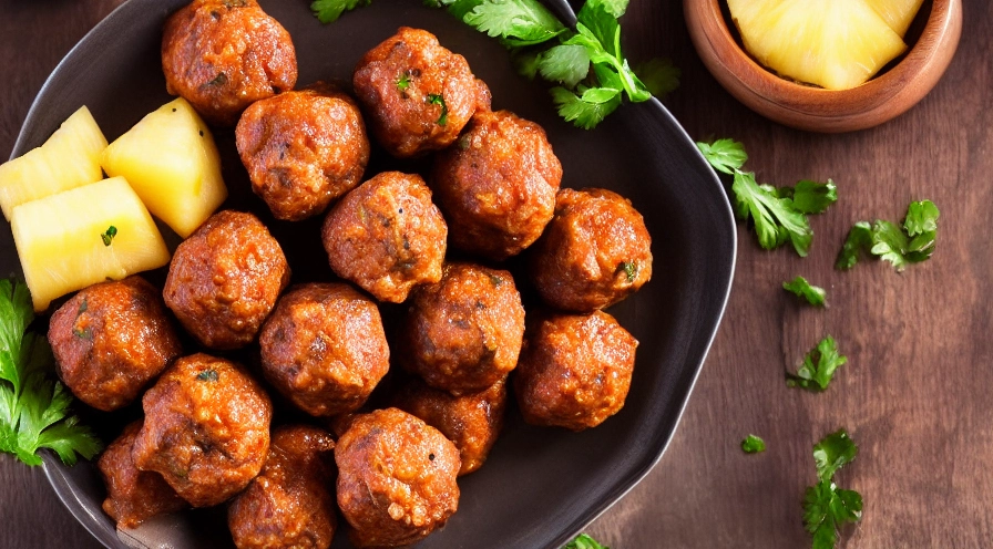 pineapple meatballs
