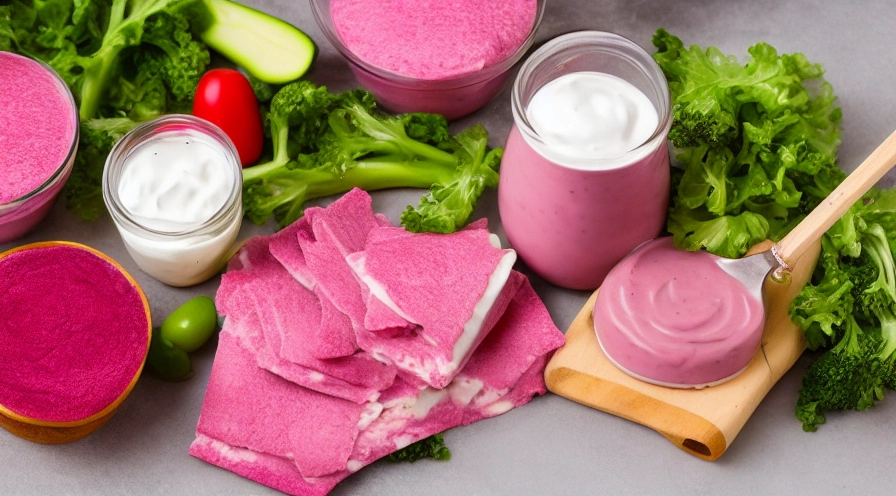 pink velvet dressing