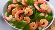 potato salad with shrimp