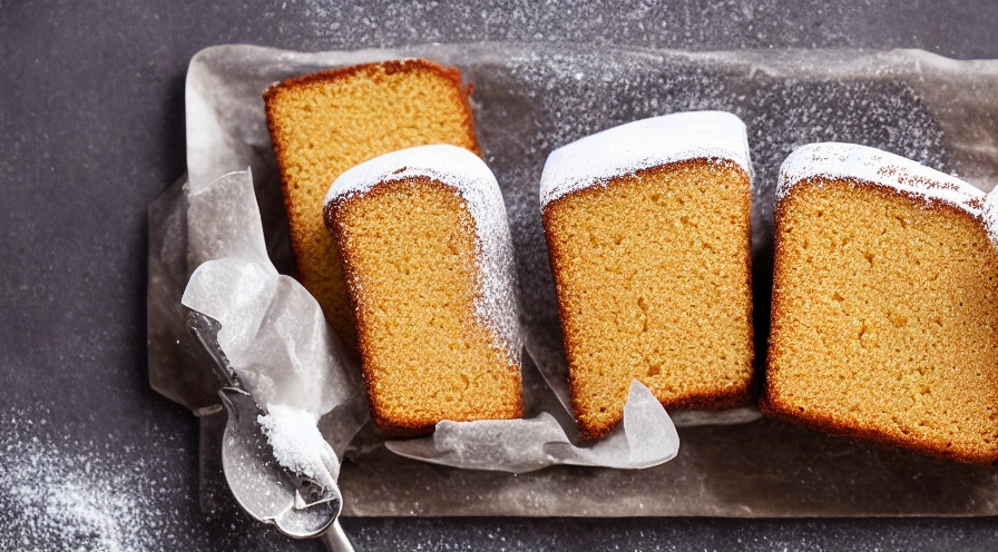 powdered sugar pound cake