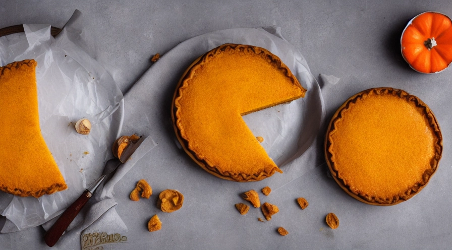 pumpkin puff pie