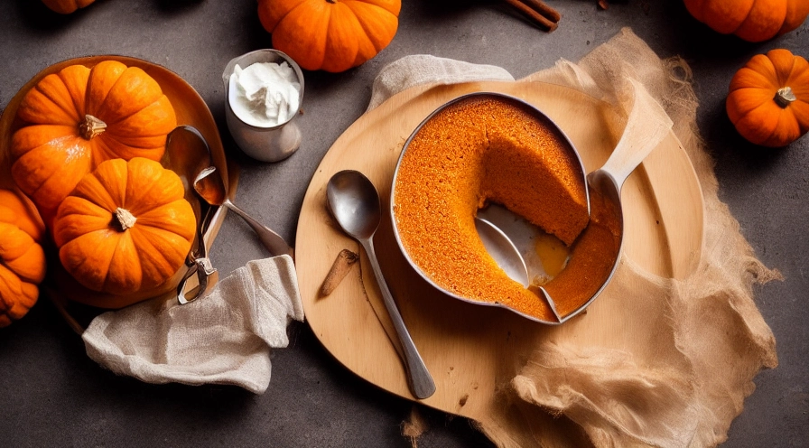 quick pumpkin pudding