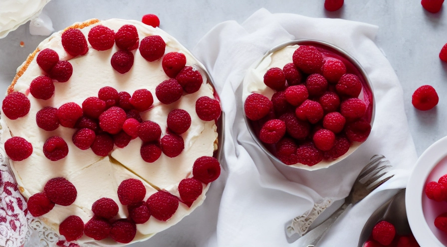 raspberry cheesecake