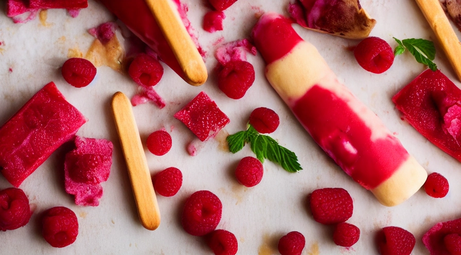 raspberry creamsicles