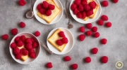 raspberry custard squares