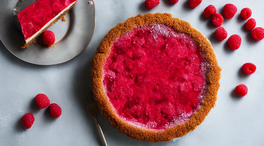 raspberry graham cracker torte