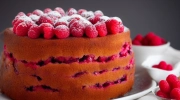 raspberry mist coffeecake