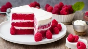 raspberry vanilla cake