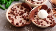 rocky road rice pudding