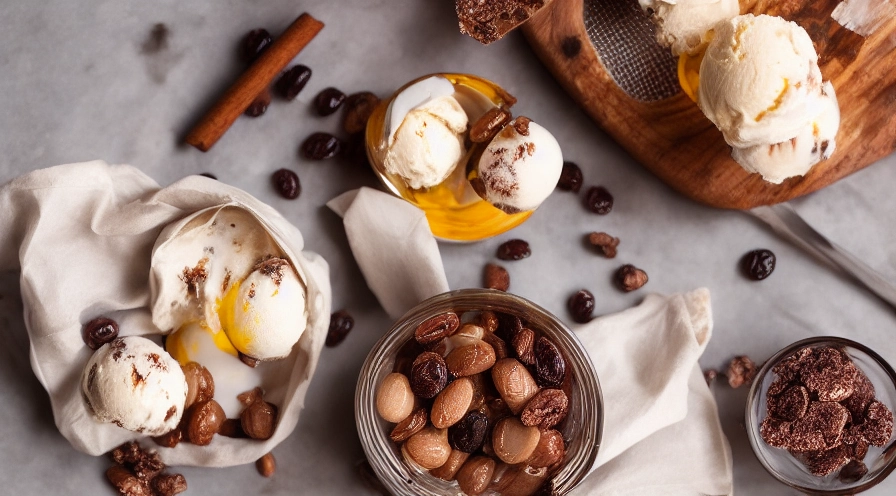rum raisin ice cream