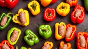 sausage stuffed bell peppers