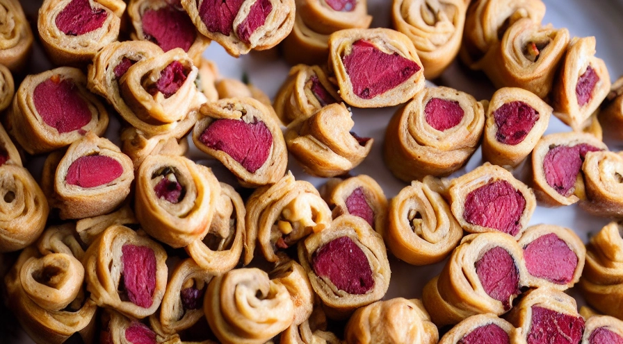 smoked beef pinwheels