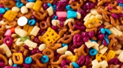 snack mix squares
