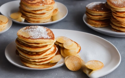 sourdough silver dollar hotcakes
