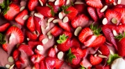 strawberry almond cream