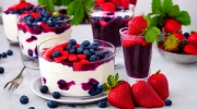 strawberry blueberry trifle