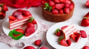 strawberry cake