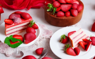 strawberry cake