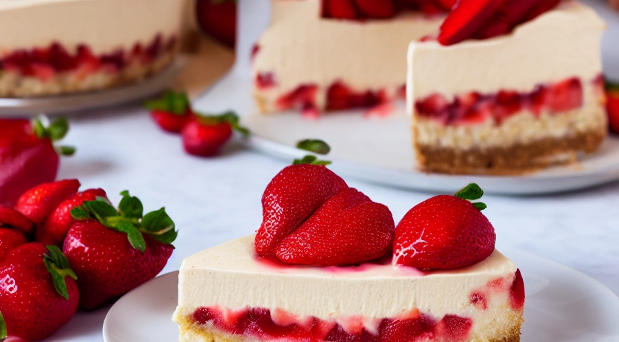strawberry cheesecake