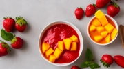 strawberry mango sauce