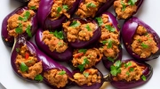 stuffed eggplant