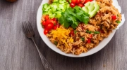 taco rice bowl
