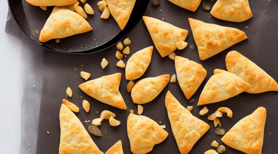 tiropita cheese filled triangles