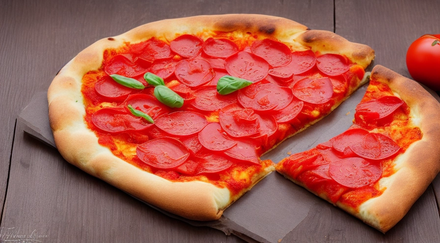 tomato pizza
