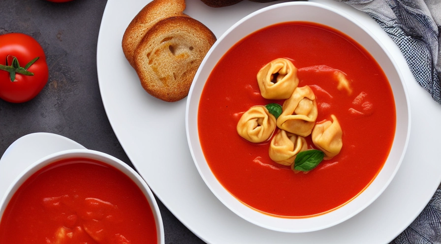 tortellini and tomato soup