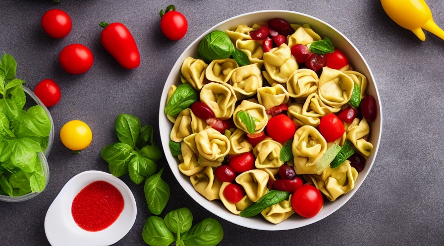 tortellini vegetable salad