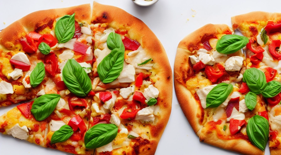 tropical chicken pizza