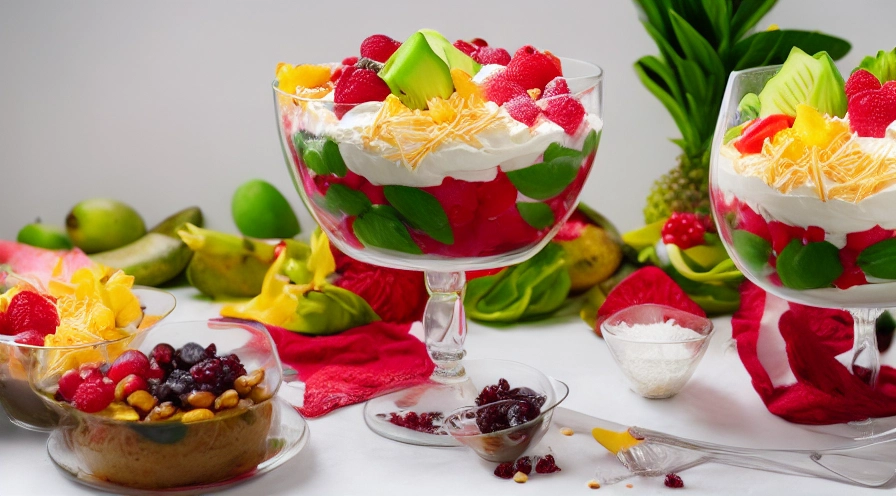 tropical trifle