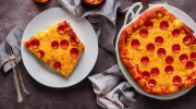 upside down pizza casserole