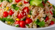 v 8 rice salad